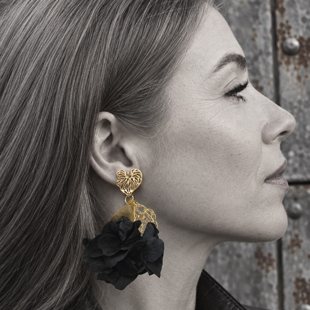 Pendientes Grafito