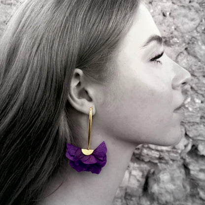 Pendientes Abanico