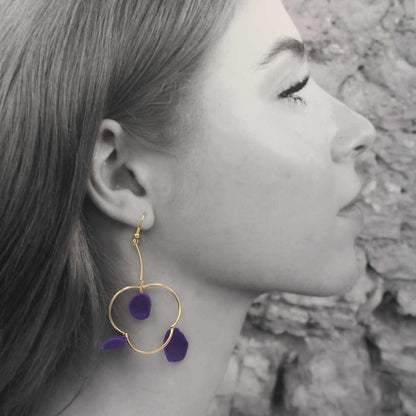 Vista 6 de Conjunto Iris de porcelana fría artesanal