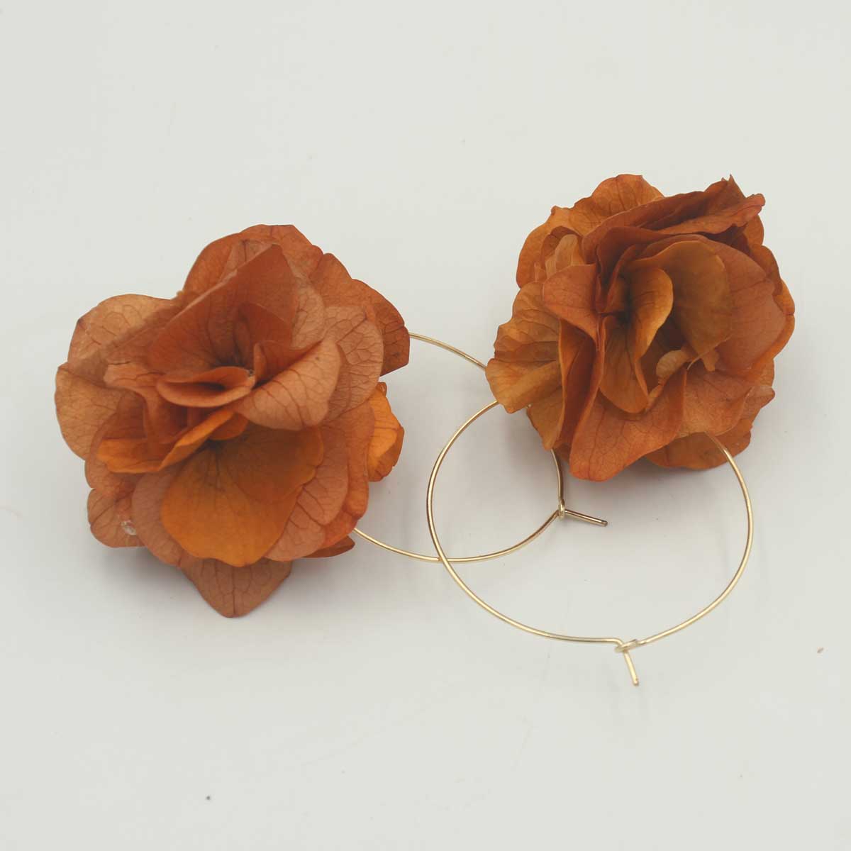 Pendientes Aro Hortensia