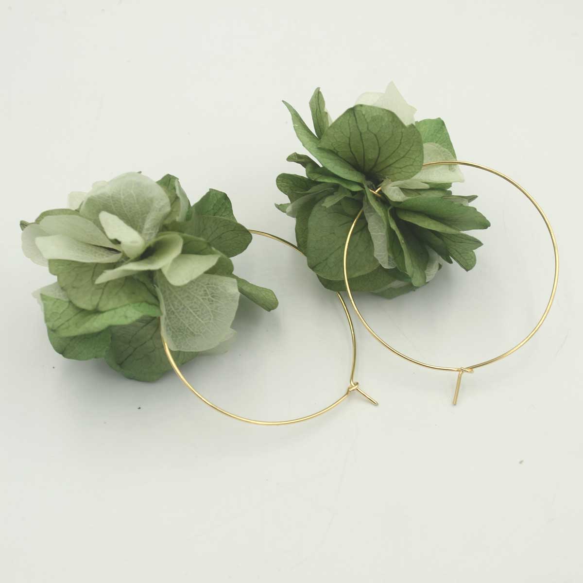 Pendientes Aro Hortensia