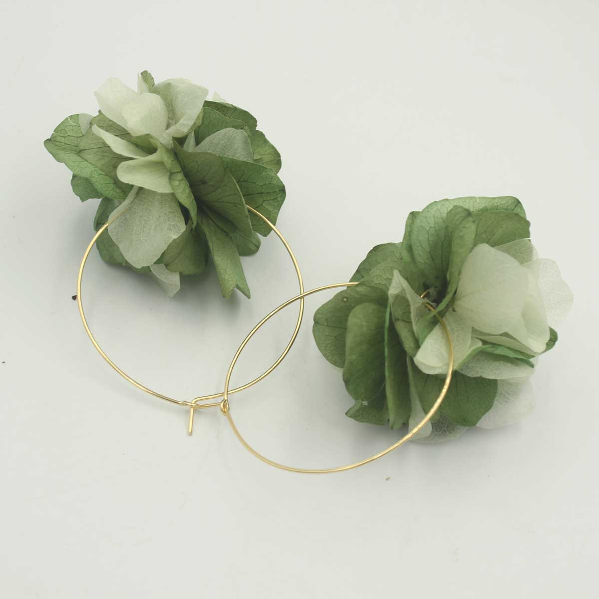 Pendientes Aro Hortensia