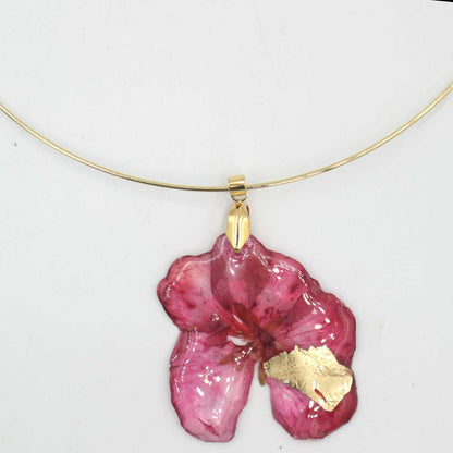 Collar Geranio fresa