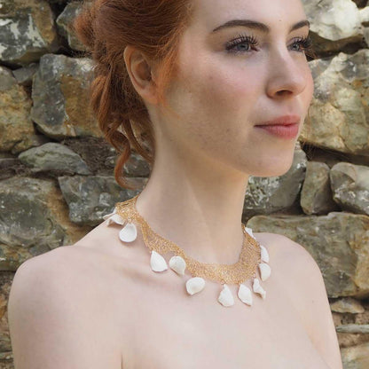 Vista 6 de Collar Moscú de porcelana fría artesanal