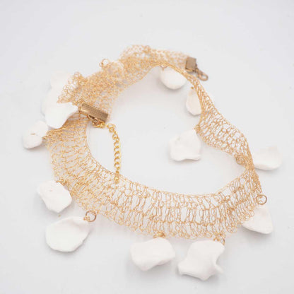 Collar Moscú de porcelana fría artesanal
