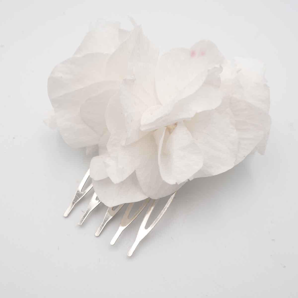 Peinetas Hortensias 2u.