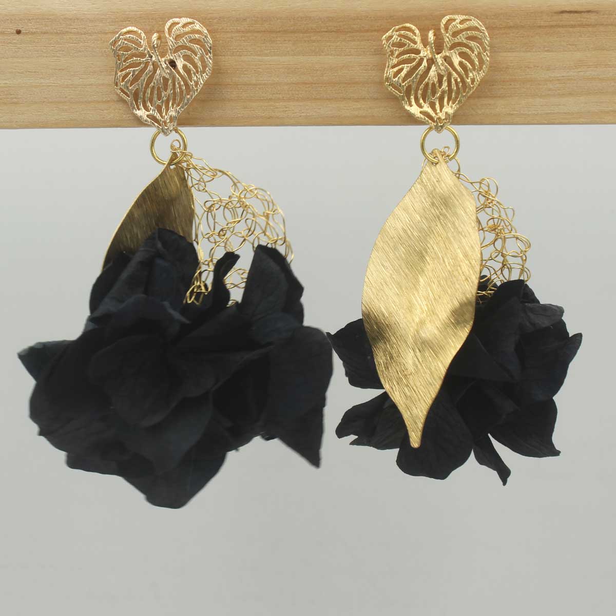 Pendientes Grafito