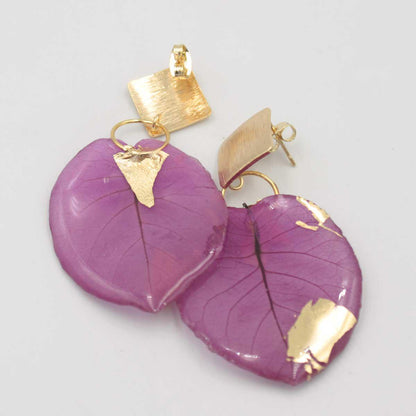 Pendientes Buganvilla