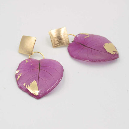 Pendientes Buganvilla