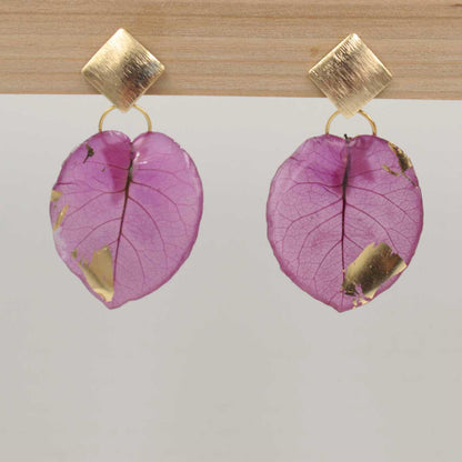 Pendientes Buganvilla